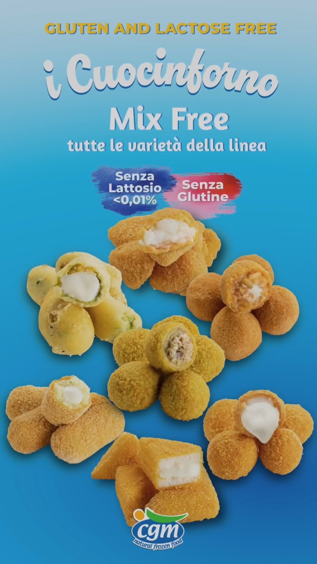 I Cuocinforno Mix Free firmati CGM – Natural Frozen Food